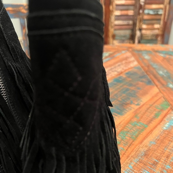 Free People Lawless black fringe boot, brand new - Picture 9 of 12